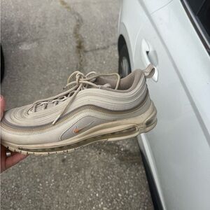 Nike Air Max 97 Men's Sneakers - Beige and Orange